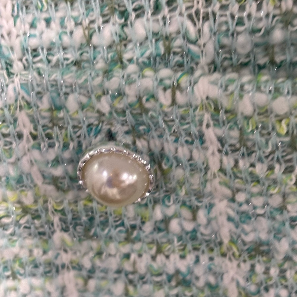 Alfred Dunner Lady Like Seafoam Jacket size :M - Picture 3 of 6